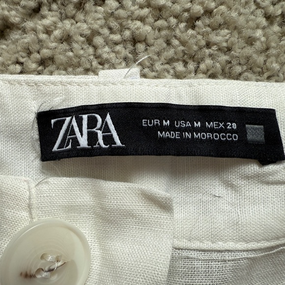 NWOT Zara Linen pants - Picture 3 of 4